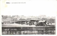 Paris - 7 - Guns of Invalides - CPA