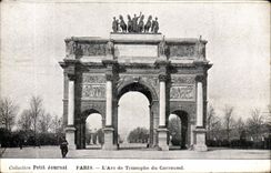 Paris - 1 - Acc du Carrosel CPA 