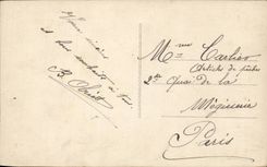 Festivals - Good Anne - Houx - holly - night - the moon - moon - CPA