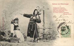 Fantasy - Child - Return of Pilgrimage CPA