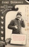Humour - Agnece Matrimonale - Paris Rue de Paradis 169 - CPA 