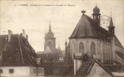 Colmar - Bell-tower of the Cathedral and Vault of the Hospital - CPA