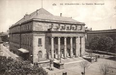 Strasbourg - Strassburg - Municipal Theater - CPA