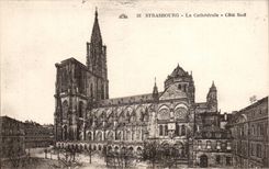 Strasbourg - Strassburg - the Southern Cathedral - CPA
