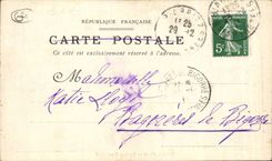 Biarritz - Illustration - Grande Plage - Casino Municipal - CPA 