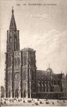 Strasbourg - Strassburg - the Cathedral - CPA