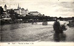 Pau - Anblick gab an - CPA