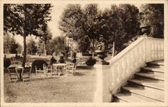 Capvern les Bains - der Park des Kasinos - CPA