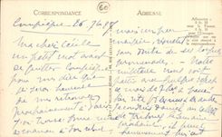 Compiegne - Ort des Rathauses CPA