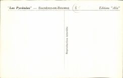 Bagneres de Bigorre - Entrance of Tennis and the Terraces - CPA