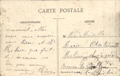 Paris CPA Avenue du Bois de Boulogne Le retour des Courses