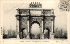 Paris CPA Arc de Triomphe du Carrousel