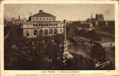 Paris CPA Place du Chatelet Sarah Bernhardt