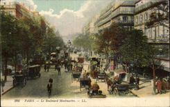 Paris CPA Boulevard Montmatre