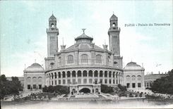 Paris CPA Palate of Trocadero