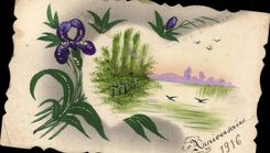 CPA Fantasy Birthday 1916