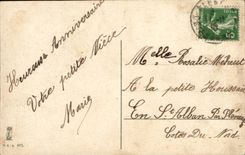 CPA Fantasy Flower Birthday