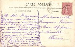 CPA Fantasy Woman Affectionate Souvenir