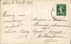 CPA Fantasy Child Horseshoe Happy New Year