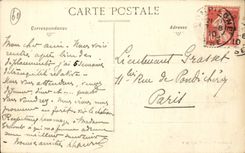 Compiegne CPA Gaumen die Terrasse