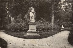 Compiegne CPA gesehen in den Park