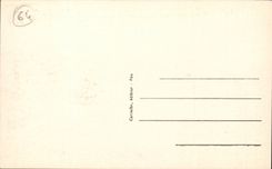 CPA Pau das Schloss Henri IV die Kette der Pyrenees