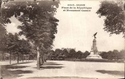 CPA Dijon setzt Republik- und Carnotdenkmal