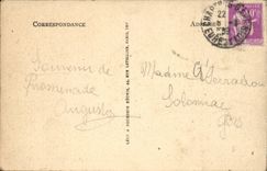 CPA Cathedral of Chartres Porutour of the chorus