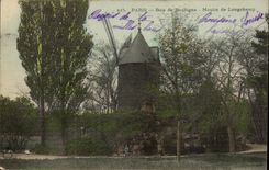 Paris CPA Bois de Boulogne Moulin de Longchamp