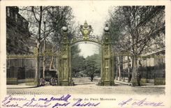 Paris CPA Grids of the park Heap