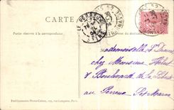 Paris CPA Grids of the park Heap