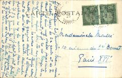 Paris CPA Places and Arc de Triomphe of star