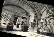 Paris CPA Musee du Louvre Sculpture moderne Salle de Puyet