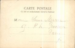 Paris CPA Jardins des Tuileries Louvre