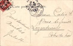 CPA Phantasie schuchtert Lichtstrahl ein