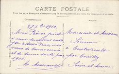 CPA Fantasy Flowers Happy New Year