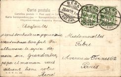 CPA Phantasie-frohe Weihnacht-Weihnachten