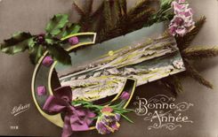 CPA Fantasy Happy New Year Horseshoe