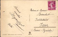 CPA Louviers Old women houses Street of Neubourg