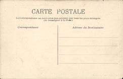 CPA Lourdes the basilica front view