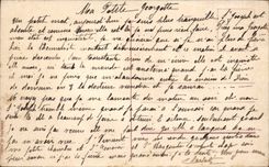 CPA Fantasy religious Scene Marie and Jesus Christ