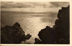 CPA Les iles d'Hyeres Porquerolles Lever de soleil sur la grande cale