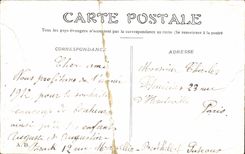 Paris CPA monument de Gambetta