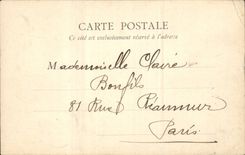 Paris CPA Jardin des Tuileries Tour Eiffel