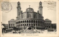 Paris CPA Palate of Trocadero