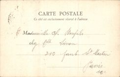 Paris CPA Eglise Sainte Elisabeth