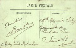 Paris CPA Le boulevard montmartre pris vers le boulevard Poissonniere