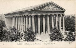 Paris CPA Place de la Madeleine