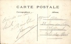 Paris CPA Panorama towards the bridge Alexandre III and Invalides