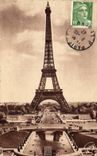 Paris CPA Eiffel Tower